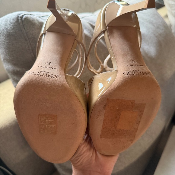 New Jimmy choo Lang nude size 36 - Picture 4 of 4